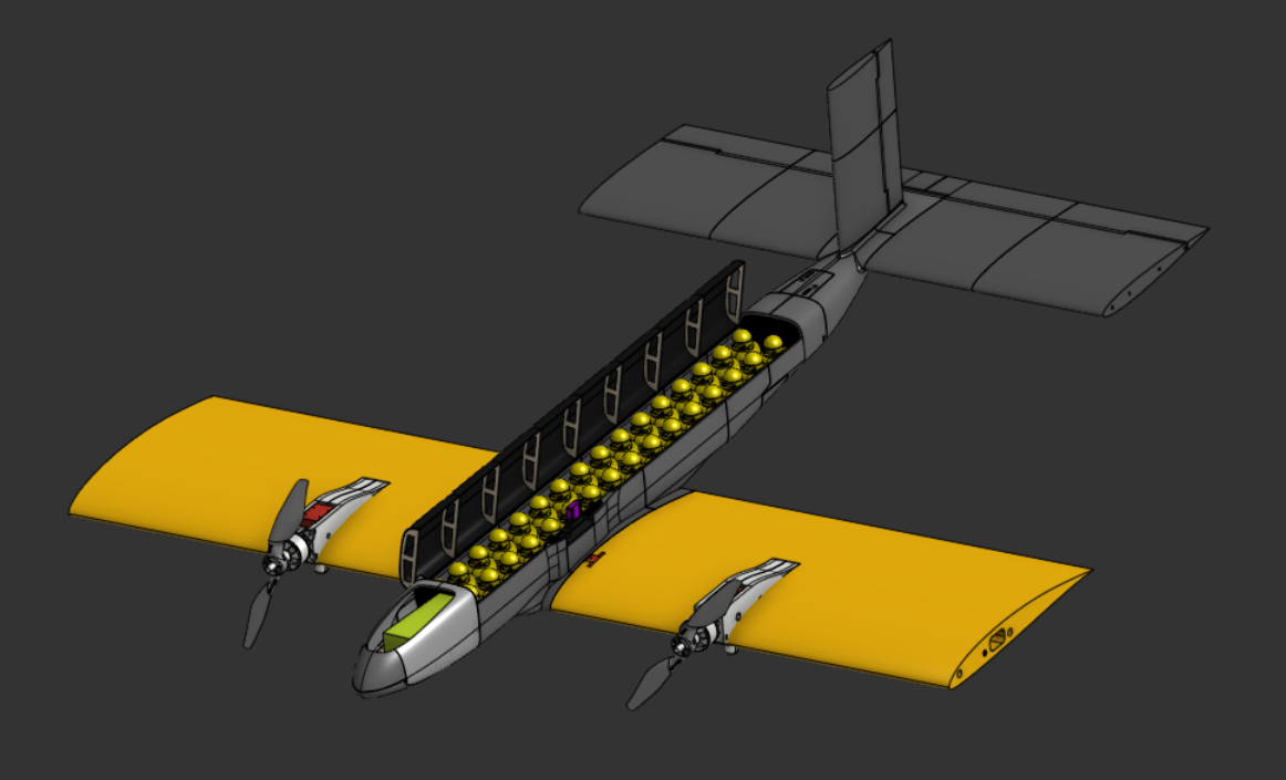 2026 Design Build Fly aircraft model